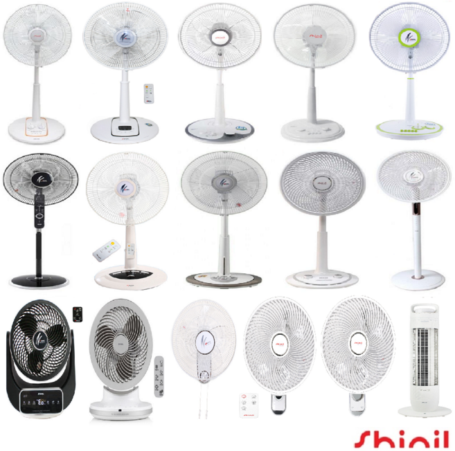 신일 선풍기 16종 스탠드 벽걸이 탁상 타워 서큘레이터 사무실 캠핑 레져 카페