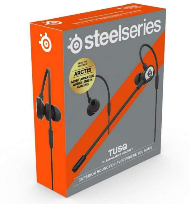 SteelSeries 賽睿 TUSQ 入耳式電競耳機