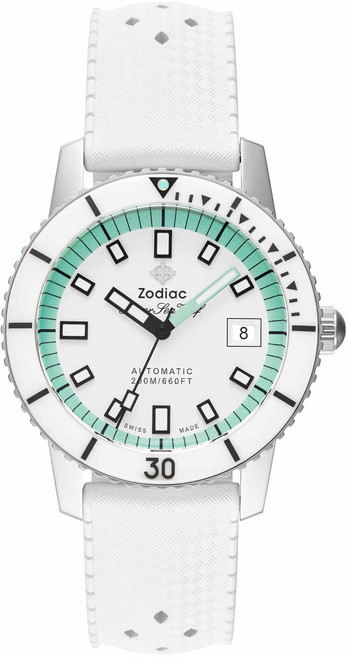 조디악 시계 남성용 아날로그 고무 ZO9309