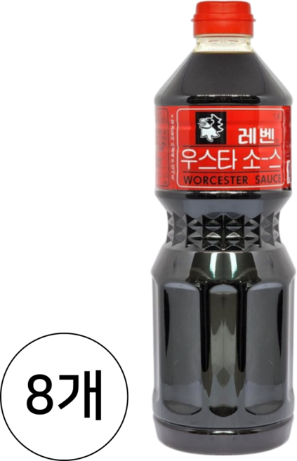 레벤 우스타 소스, 1.8L, 8개