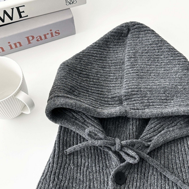 親膚保暖護耳針織圍脖帽 兩用連帽抽繩綁帶圍脖 巴拉克拉法帽子 毛帽 護耳保暖帽 冬天帽子