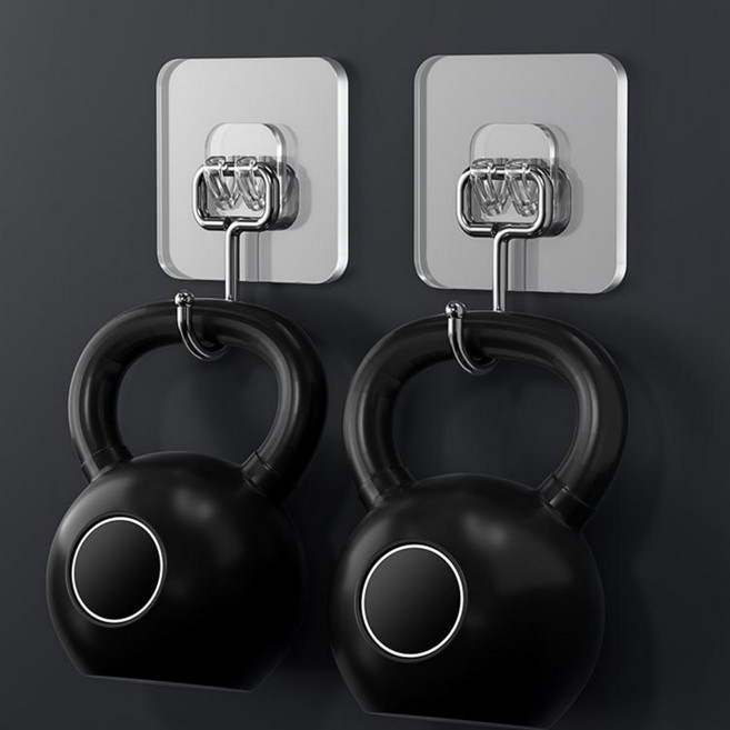 딜라이프 초강력 접착식 무타공 벽걸이 후크 걸이, 투명, 20개