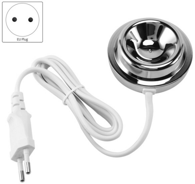 필립스-Sonicare 다이아몬드클린 칫솔 충전기 CBA1001 전동 9300/9500/9700 시리즈 상자 없음 EU 플러그, 한개옵션0, 01 silver white EU Plug