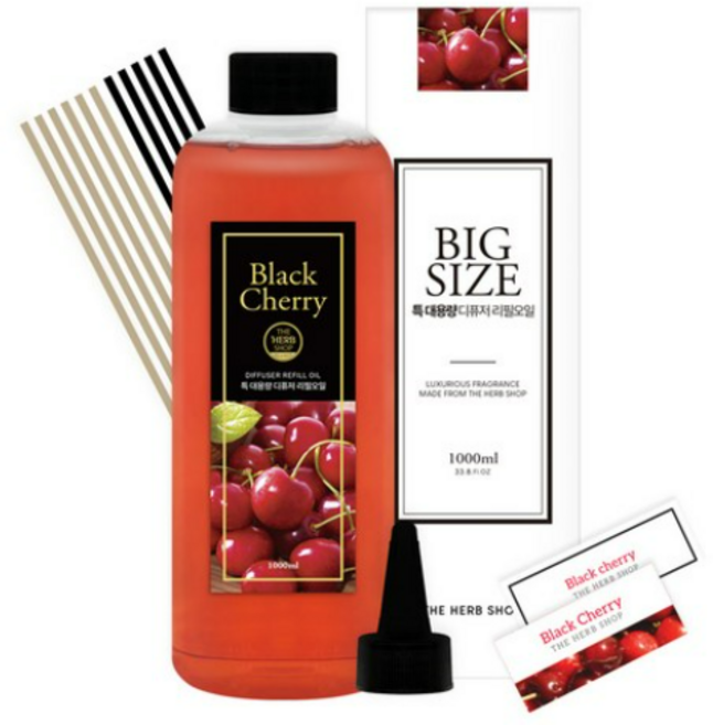 더허브샵 특대용량 디퓨저 리필오일, 피톤로즈마리, 1L, 1개