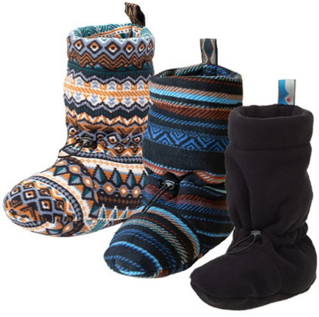 카부 캐빈 토스 방한용 동계텐트슈즈 백패킹 부티양말, M, 샬렛 니트, 1개