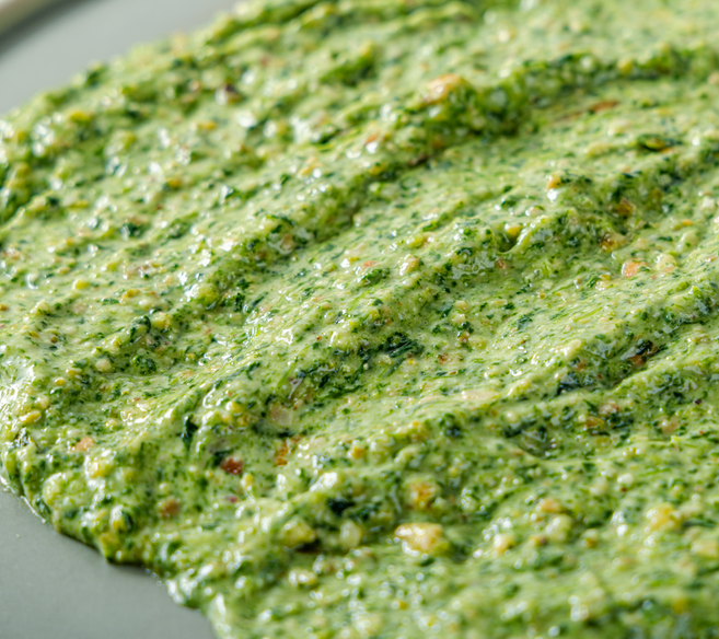 믹스보틀 시금치 크리미 소스 피스타치오 스프레드 캐슈넛 바게트 빵, 1개, 250g