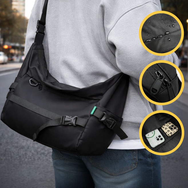 코지픽스 핸즈프리 데일리 생활방수 초경량 크로스백