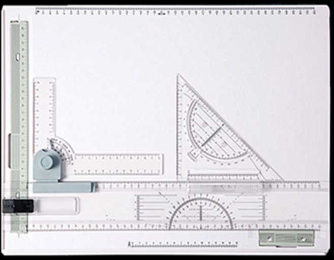 미카도제도판 설계도면 전문가용 A3A4 휴대용 도면용 드로잉 보드 케이스 포함, A3기본