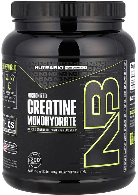 NutraBio 운동 능력 미분화 크레아틴 일수화물 1000g(35.3oz) NRB-23011, 997 g, 1kg, 1개 - 쿠팡