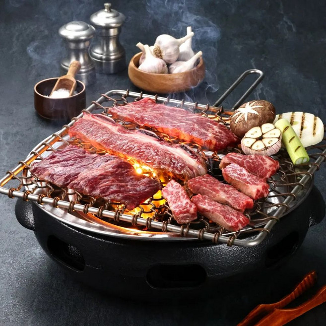 고기야 칼집 간장 양념 소갈비살, 3개, 200g