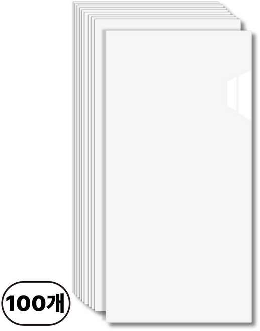 에이제이케이 붙이는 벽지 접착식 데코 타일 폼블럭 대리석 타일시트지 300x600mm, 클래식 화이트, 100개