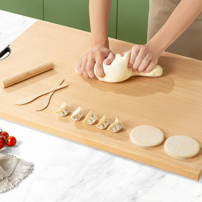 대형 대나무 도마 홈베이킹 원목도마 반죽판 빅사이즈 업소용 60cm 90cm