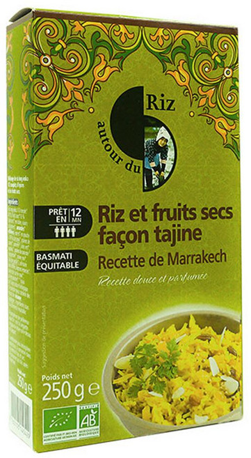 Autour du Riz 오뚜흐 뒤 히 건과일 타진 마라케시, 4개, 250g