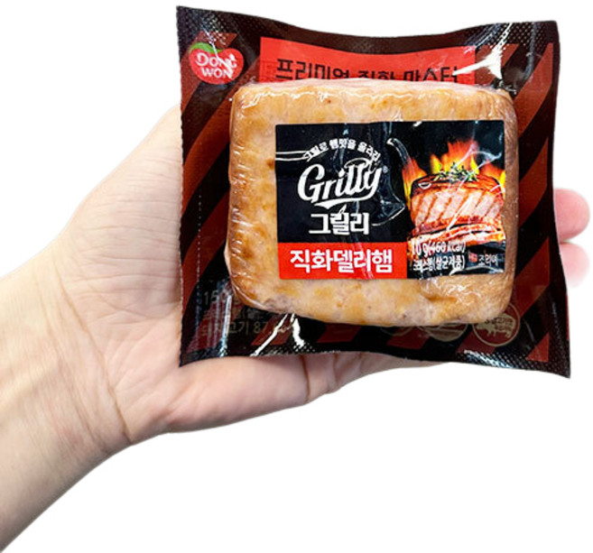 동원 그릴리 직화 델리햄, 150g, 1개