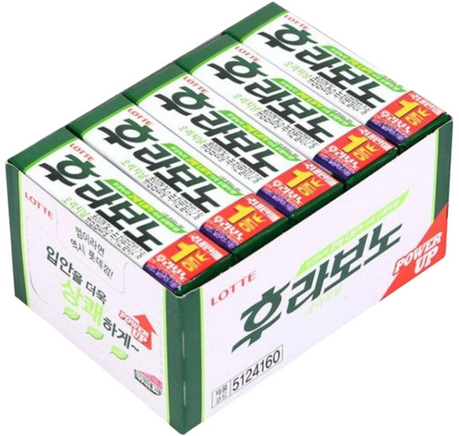 후라보노껌26g(상품) x 15개, 26g, 15박스