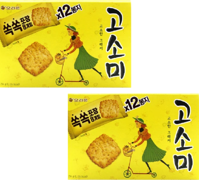 오리온 고소미, 216g, 2개 - 쿠팡