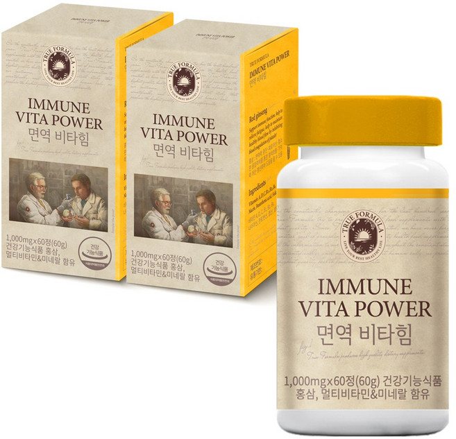 트루포뮬러 면역 비타힘, 60정, 2개