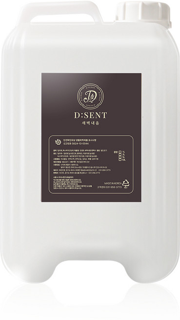 새벽내음 던센트 리필형 피톤치드 잎 편백수 천연 탈취, 1개, 10L