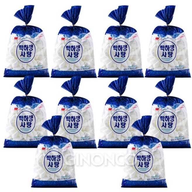 청우식품 박하향 사탕, 410g, 10개