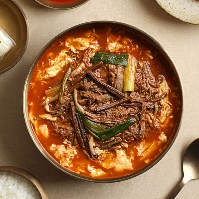 소노정 한우 담은 전통육개장, 3개, 500g