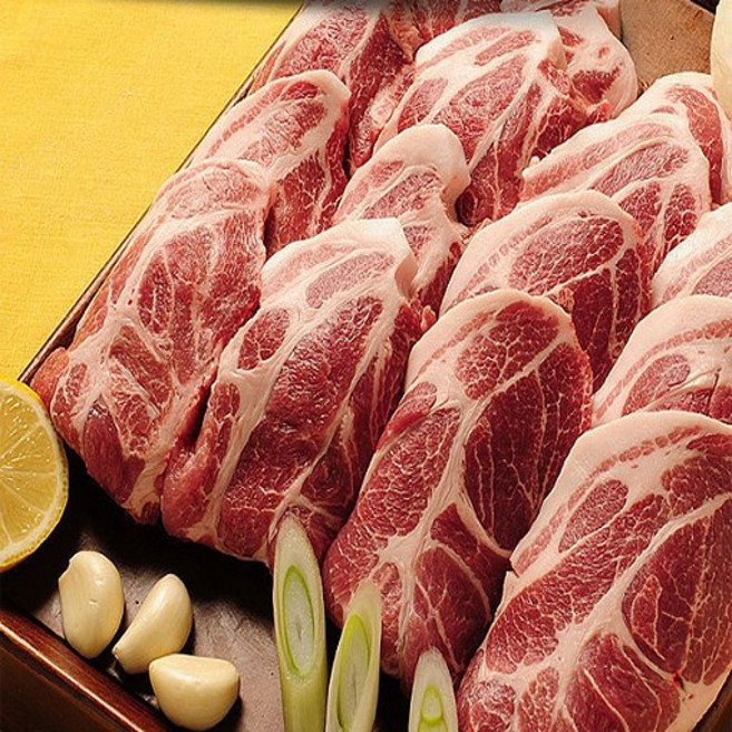 (주)가천린포크 꼬들목살 500g(구이), 1개, 500g