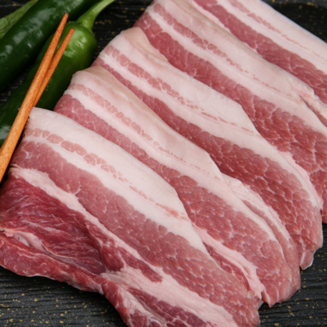 우람한돈 제주산 오겹살 500g 구이용 숯불용 수육용 청정자연제주, 1개