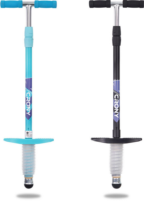 네오 크로니 스카이콩콩 높낮이조절 어린이 포고스틱, 네오크로니_블랙, 1개