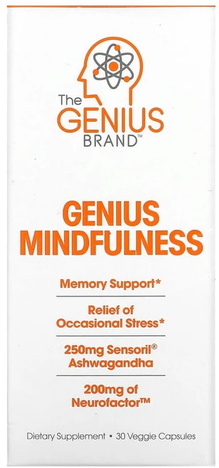 더지니어스브랜드 지니어스 마인드풀니스 30 베지캡슐, 1개, 30정 - 쿠팡