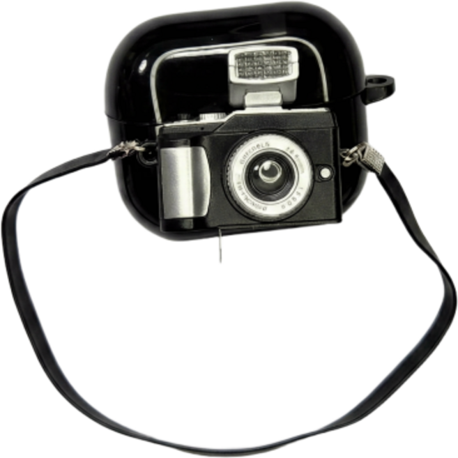 케이슥 버즈3/버즈3프로 호환 케이스 캐릭터 모음, 8카메라, 1개