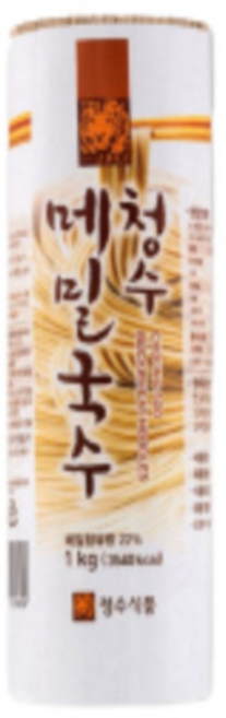 청수식품 청수 메밀국수, 1kg, 15개