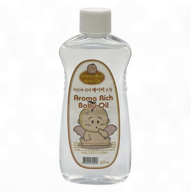 베이비파우더 향 순한 마사지 보습관리 에센스 오일 465ml 바디 민감성, 1개