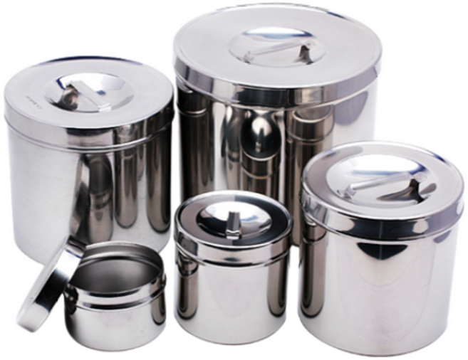 스폰지캔 소독통 소독캔 알콜솜통 스텐통 3호/4호/5호, 스폰지캔 3호, 1개