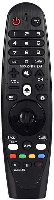 AN-MR600/AN-MR600A/650A/18BA/19BA 영어 버전 용 스마트 TV 리모컨 용, 1개