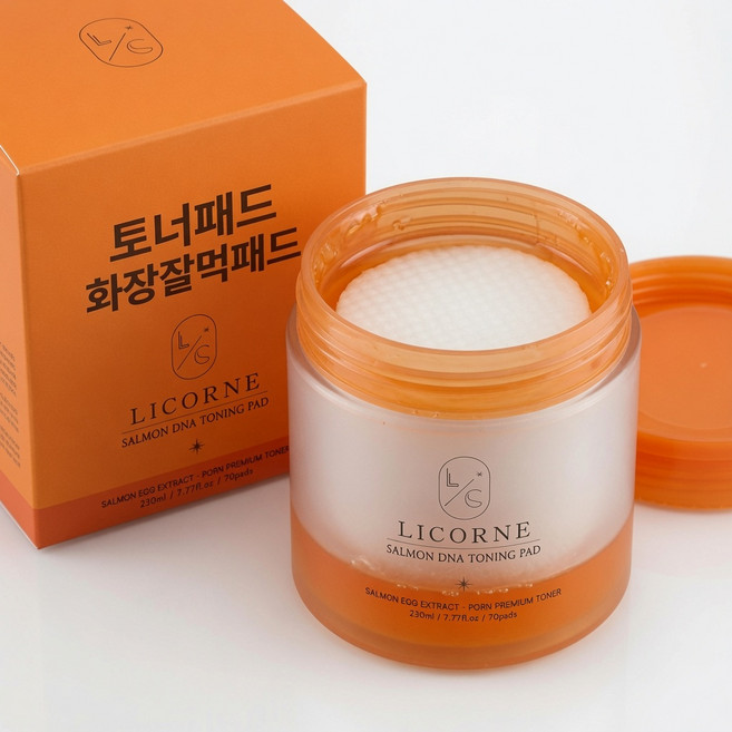 토너패드 화장잘먹패드 피부관리 패드 사춘기 여드름패드 리꼼 스킨패드, 1개