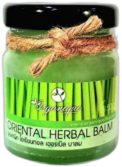 태국 야몽 크림 오가닉 오리엔탈 허벌밤 50g 레몬그라스 그린색 6개