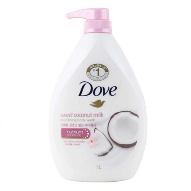 깊고 포근한 피부 보습 케어 코코넛 밀크 바디워시 1L, 1개 - 쿠팡