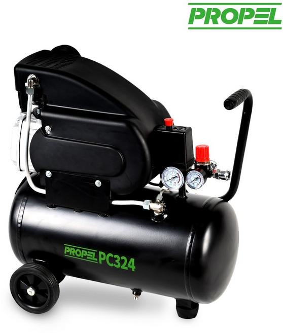 프로펠 에어 콤프레샤 오일타입 소형 휴대용 PC324, 1개