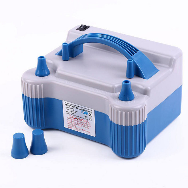 프리라이프 - 전동 자동 풍선 바람 넣는기계 공기주입기 인플레이터 펌프기계, 푸른 색, IT-509
