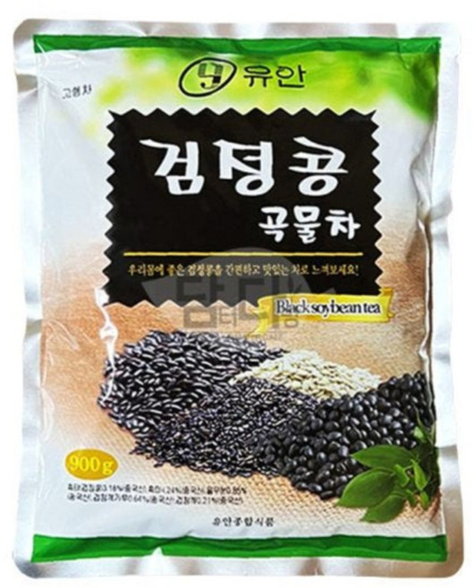 유안 검정콩 곡물차, 21개, 900g, 1개입