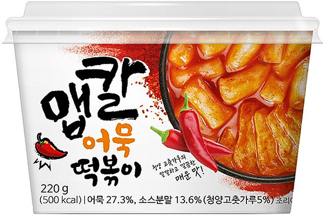 맵칼 어묵떡볶이, 15개, 220g