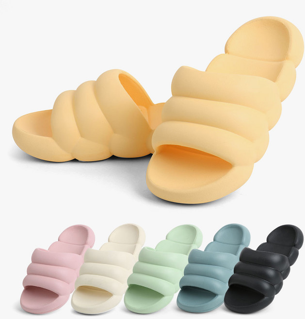 층간소음방지 마카롱 슬리퍼 뚱카롱 구름 말랑말랑 푹신한쿠션 실내화