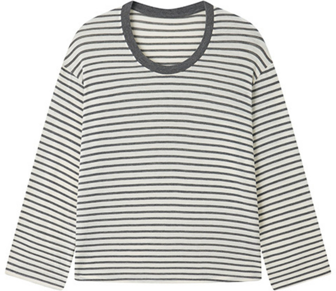 봄여름 여성용 아세테이트 린넨 블라우스 텐셀 U 여유 있는 넥라인의 기본 스타일 캐주얼 상의