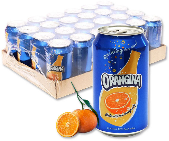 오랑지나 탄산음료 355ml x 24 24개