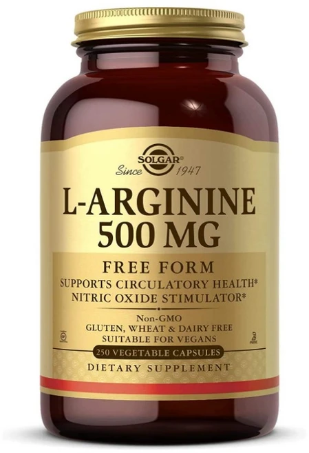 솔가 L-아르기닌 500mg 베지터블 캡슐, 250정, 1개 - 쿠팡