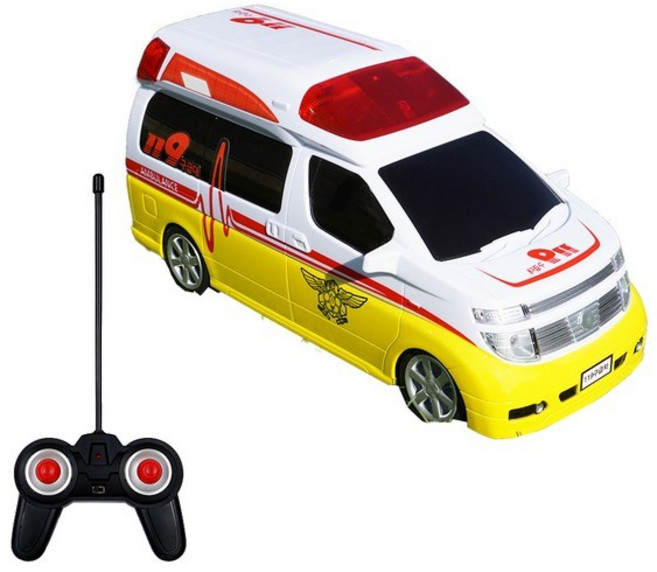 RC 무선 119 구급차 긴급차량 무선카 시리즈, 1개