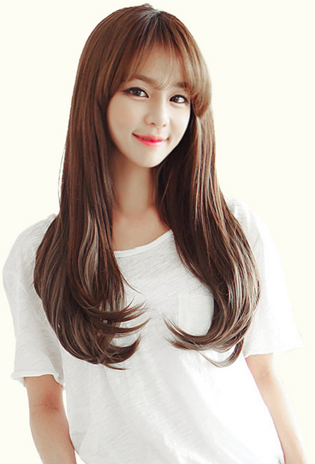 고운머리 여신 긴머리 똑딱이 붙임머리 부분 가발 스타일피스 볼륨C컬 10호, 1개, 샤이니골드브라운