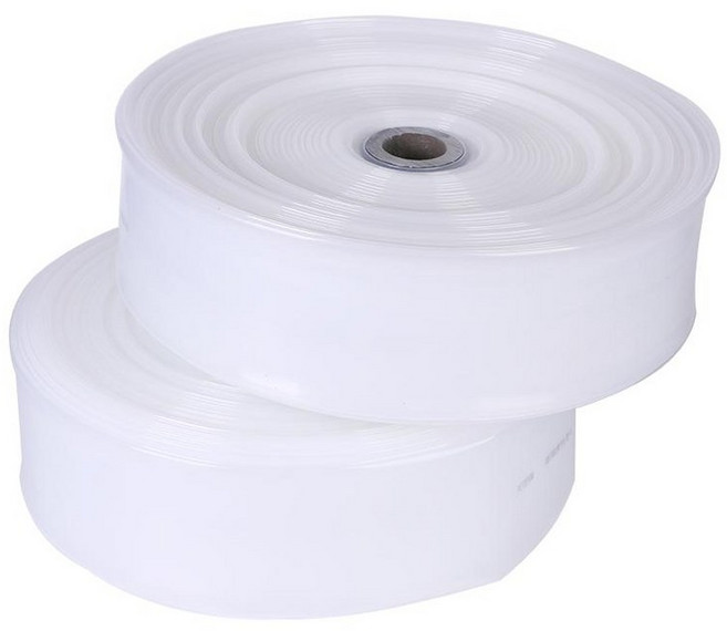 분수 호스 관수 고설 농수관 점적관수 호수 농자재 저설, 1개, 화이트 2인치 7홀 두꺼운 100m