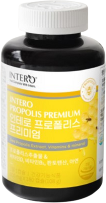 인테로 프로폴리스 프리미엄, 180정, 8개