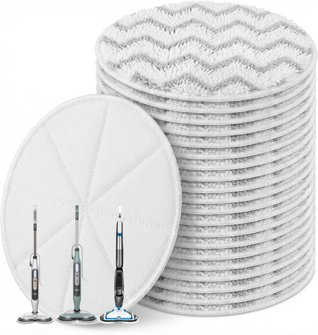 HXZIYI 0팩 샤크용 일회용 교체용 스팀 걸레 패드 S820 S800 S700 S720 S7000AMZ S7020 및 비셀 스핀웨이브 3897A 224 2039 세척 가능한, 10