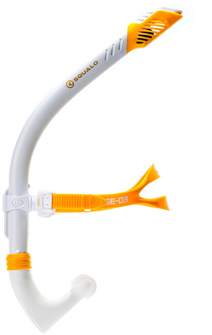 스쿠알로 센터스노클 SE-03, 화이트 + 골드